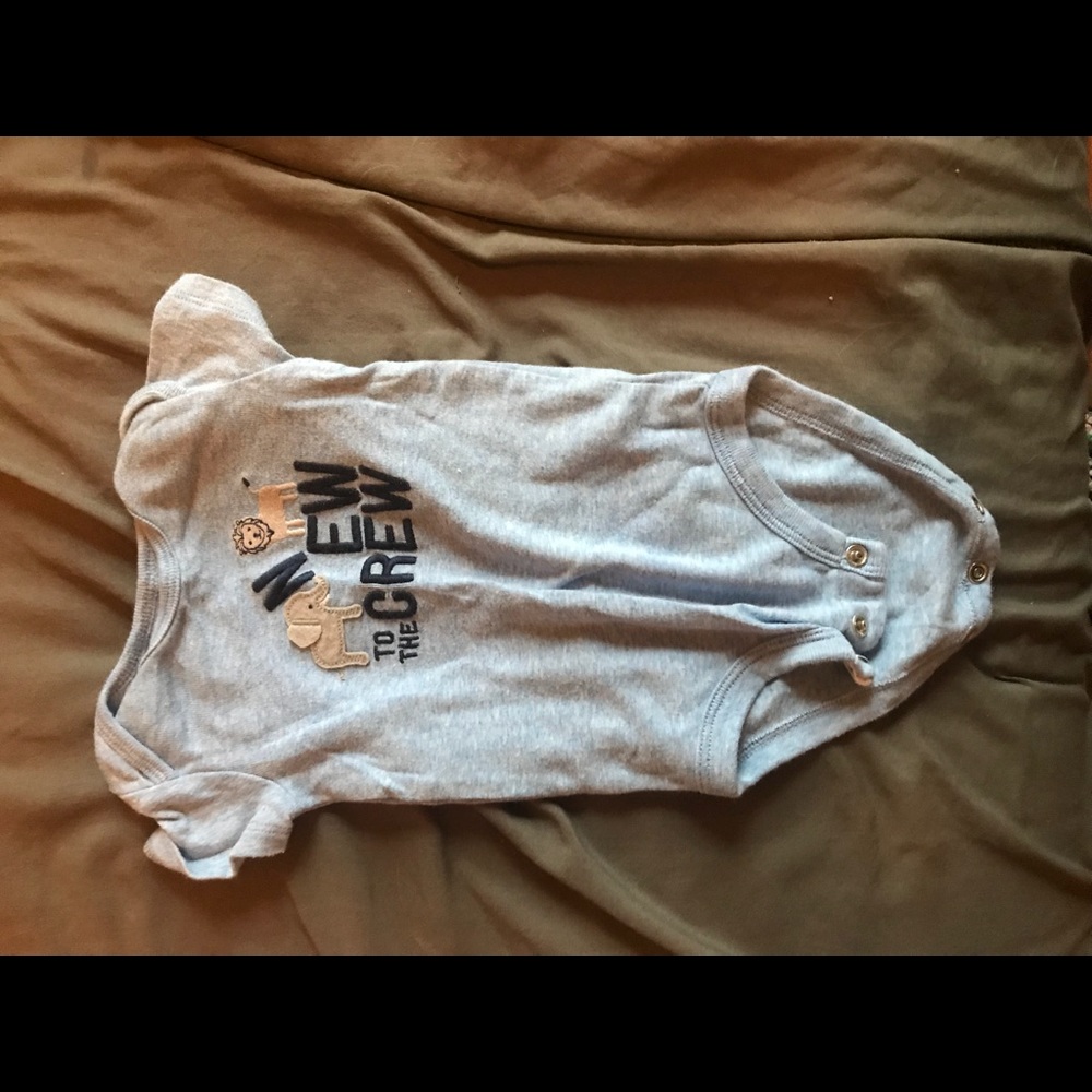 New to the crew onsie